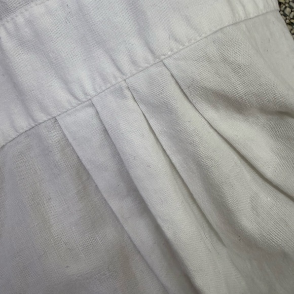 Handmade Battenburg Vintage Linen Apron Victorian Maid size M/L - Picture 12 of 12